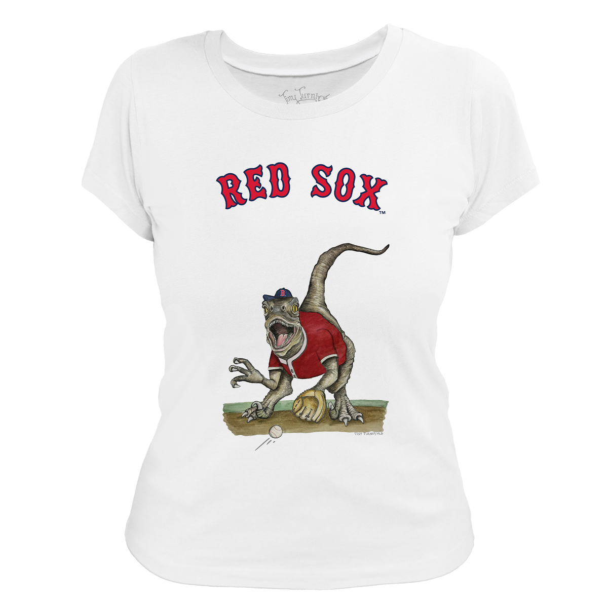 Boston Red Sox Velociraptor Tee Shirt