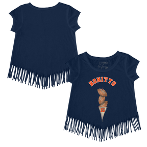VIP Football: Triple Scoop w/ Name - Fringe Tee - Tiny Turnip