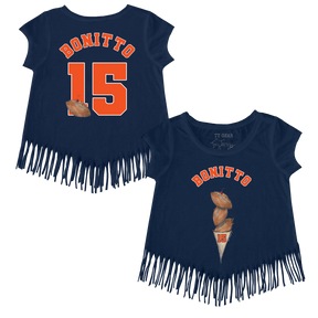 VIP Football: Triple Scoop w/ Name - Fringe Tee - Tiny Turnip