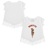 VIP Football: Triple Scoop w/ Name - Fringe Tee - Tiny Turnip