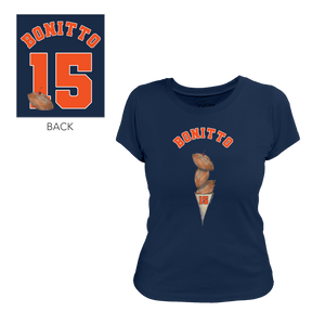 VIP Football: Triple Scoop w/ Name - Women's Tee Shirt - Tiny Turnip