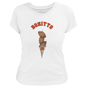 VIP Football: Triple Scoop w/ Name - Women's Tee Shirt - Tiny Turnip