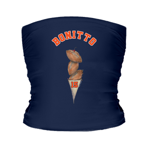 VIP Football: Triple Scoop w/ Name - Tube Top - Tiny Turnip