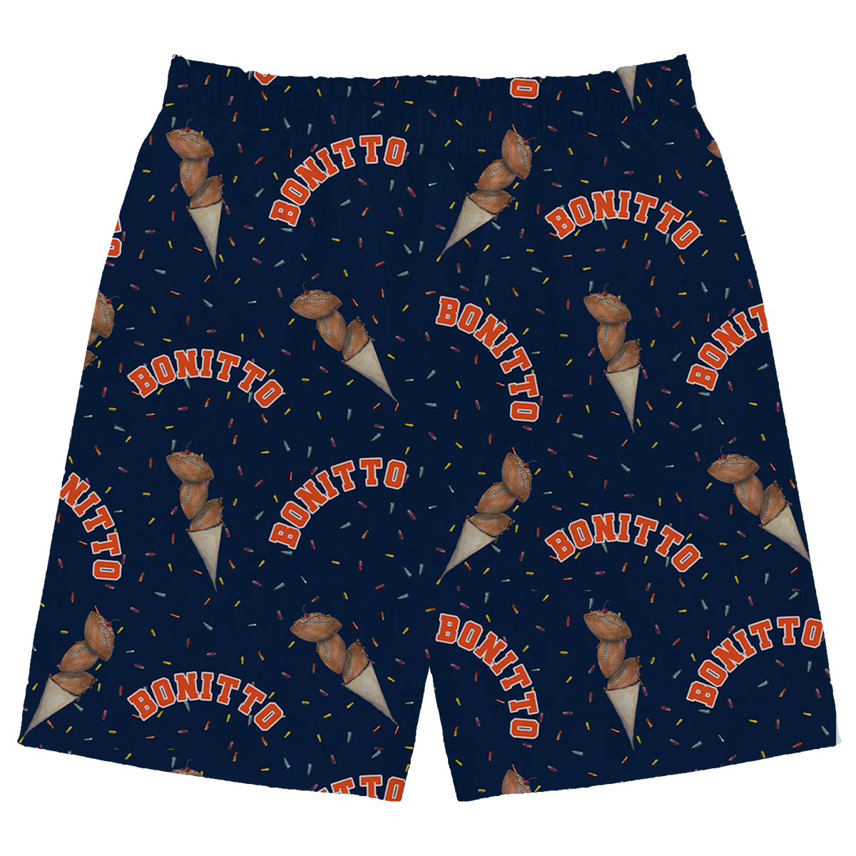 VIP Football: Triple Scoop w/ Name - Boy Shorts - Tiny Turnip