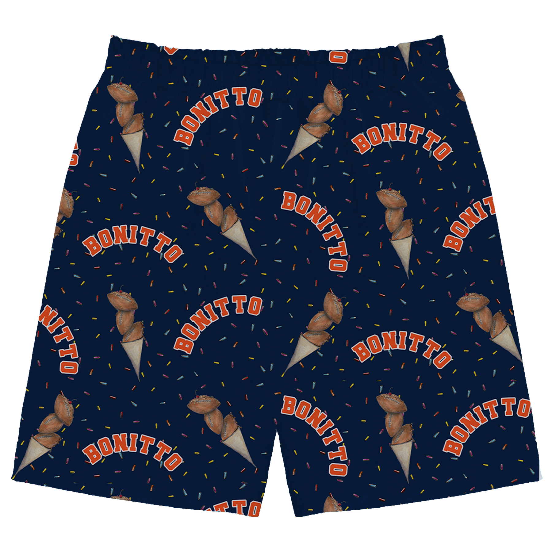 VIP Football: Triple Scoop w/ Name - Boy Shorts - Tiny Turnip