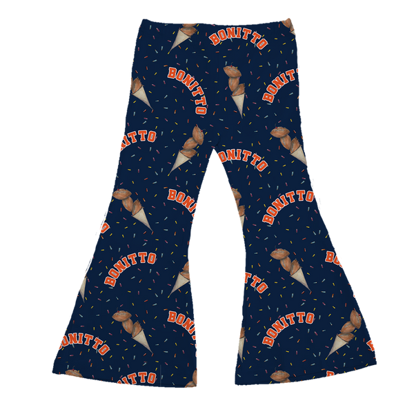 VIP Football: Triple Scoop w/ Name - Flare Pants - Tiny Turnip