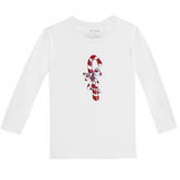 Candy Cane Kid's Long-Sleeve Tee Shirt