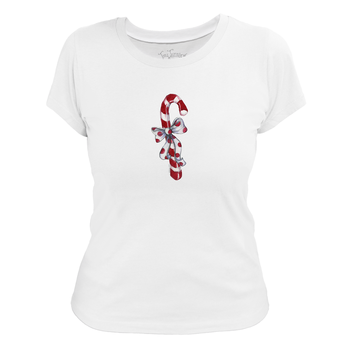 Candy Cane Women's Tee Shirt