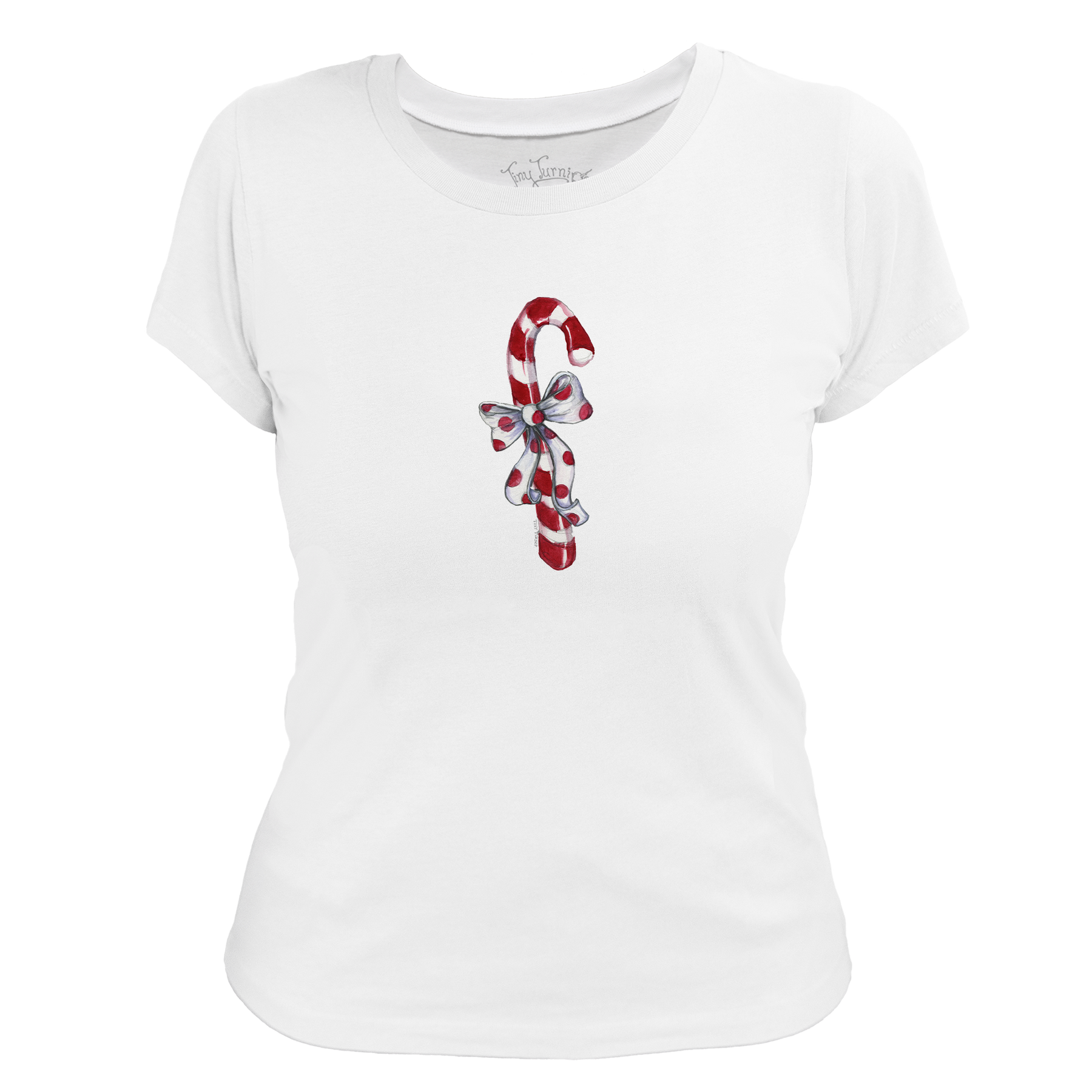 Candy Cane Women's Tee Shirt