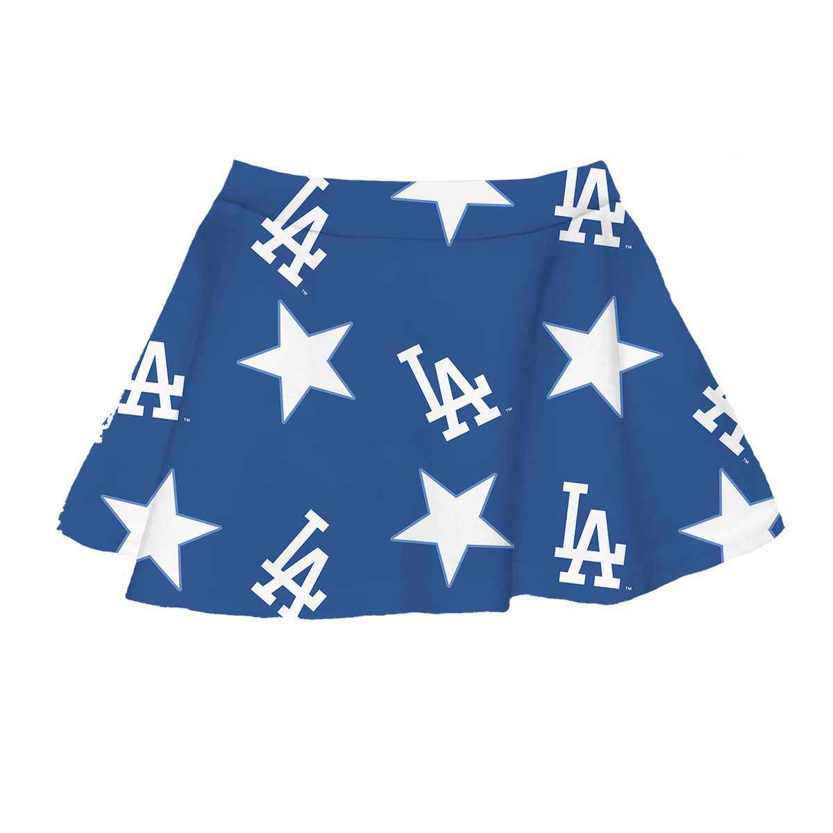 LA Dodgers Chelsea Freeman Star Kid's Skirt
