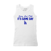 LA Dodgers Chelsea Freeman Game Day Kid's Tank - Tiny Turnip