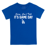 LA Dodgers Chelsea Freeman Game Day Kid's Tee Shirt - Tiny Turnip