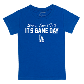LA Dodgers Chelsea Freeman Game Day Kid's Tee Shirt - Tiny Turnip