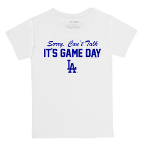 LA Dodgers Chelsea Freeman Game Day Kid's Tee Shirt - Tiny Turnip