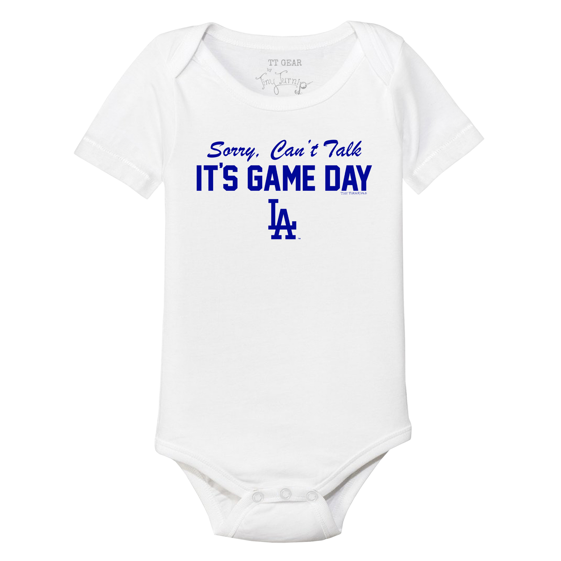 LA Dodgers Chelsea Freeman Game Day Snapper - Tiny Turnip