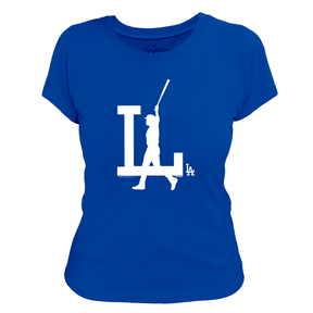 LA Walk Off Chelsea Freeman Dodgers Women's Tee Shirt