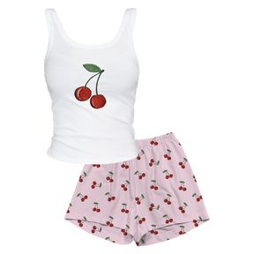 Cherry Pajama Set