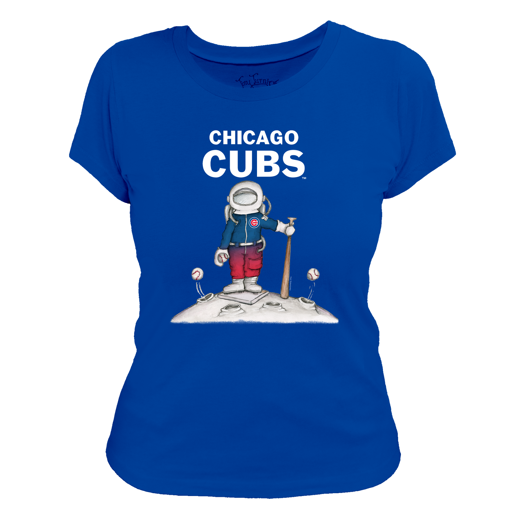 Chicago Cubs Astronaut Tee Shirt