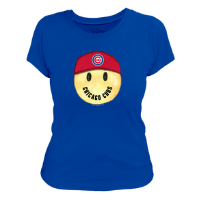 Chicago Cubs Smiley Tee Shirt
