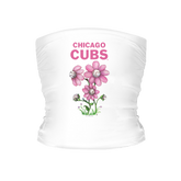 Chicago Cubs Blooming Baseball Tube Top - Tiny Turnip