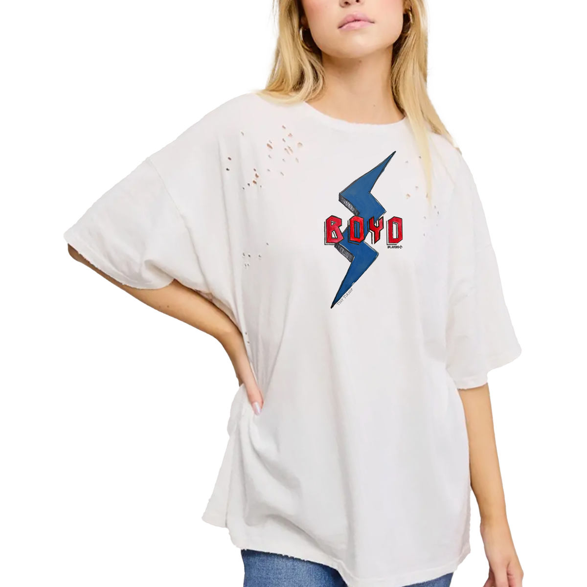 VIP Chicago Cubs Postseason '26 Rocker Distressed Tee - Tiny Turnip