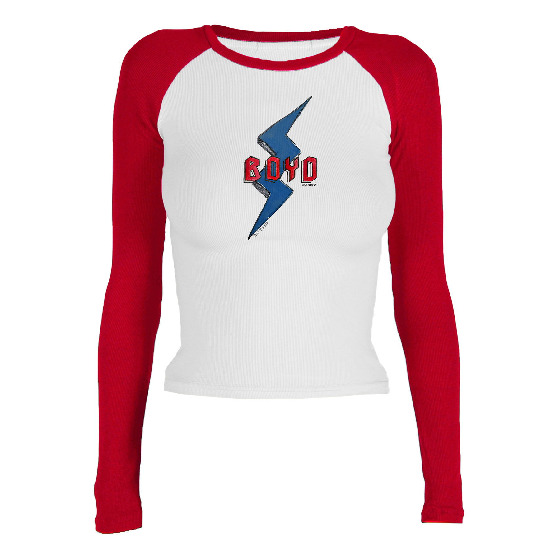 VIP Chicago Cubs Postseason '26 Roxy Raglan Long Sleeve - Tiny Turnip