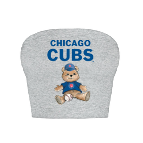 Chicago Cubs Teddy Crop Tube Top
