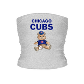 Chicago Cubs Teddy Tube Top - Tiny Turnip