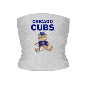 Chicago Cubs Teddy Tube Top - Tiny Turnip