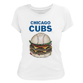 Chicago Cubs Burger Tee Shirt