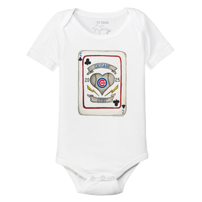 Chicago Cubs Card Short Sleeve Snapper