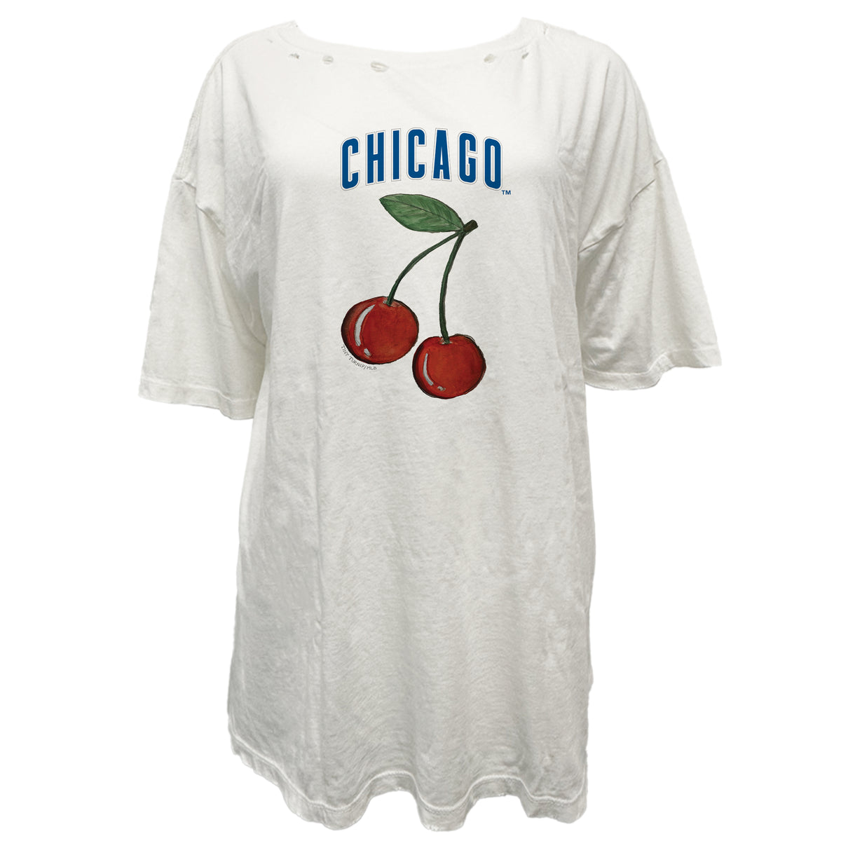 Chicago Cubs Cherries Vintage Tee