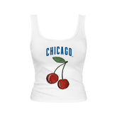 Chicago Cubs Cherry Emmy Tank