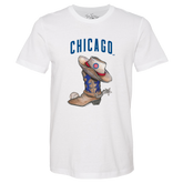 Chicago Cubs Cowboy Boot Unisex Tee Shirt