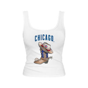 Chicago Cubs Cowboy Boot Emmy Tank