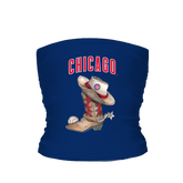 Chicago Cubs Cowboy Boot Tube Top - Tiny Turnip