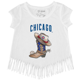 Chicago Cubs Cowboy Boot Fringe Tee