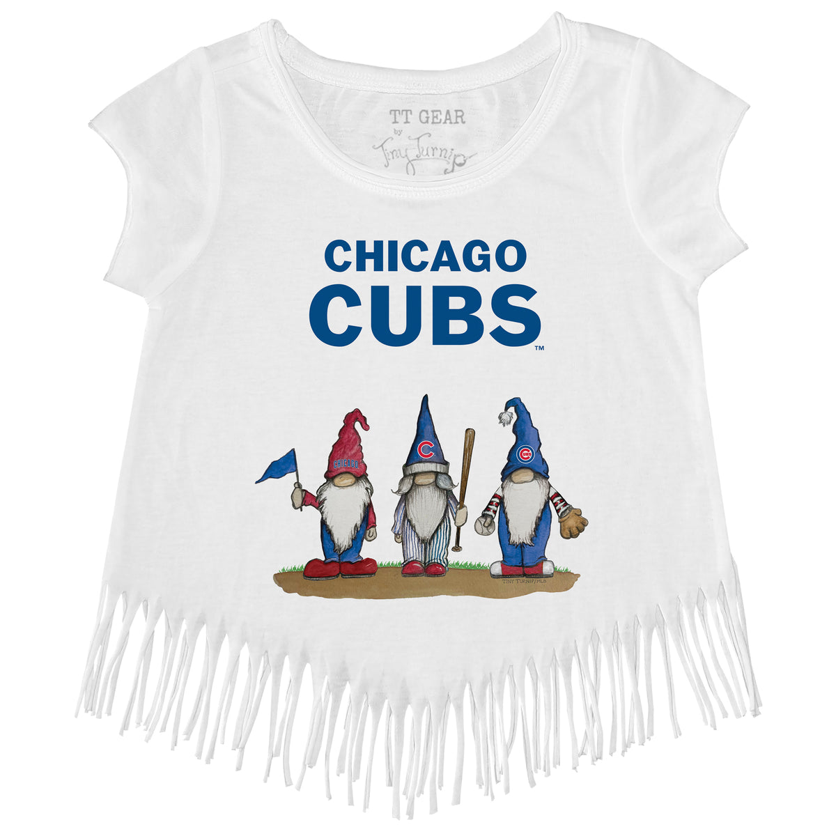 Chicago Cubs Gnomes Fringe Tee