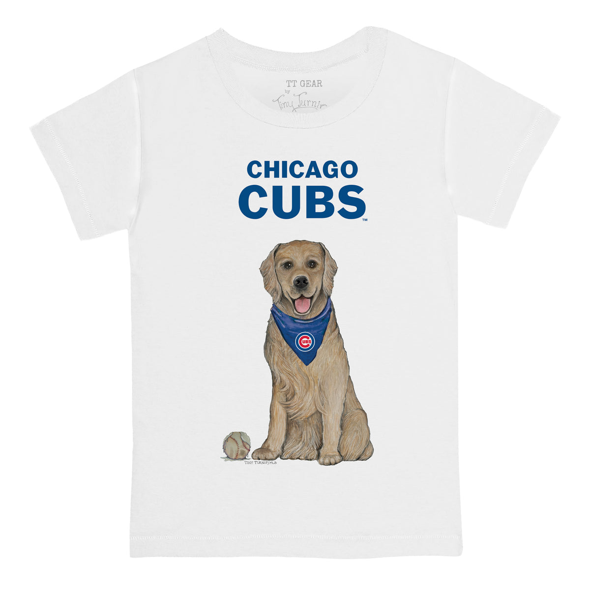 Chicago Cubs flo Throwback Pet Jersey