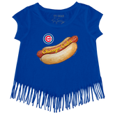 Chicago Cubs Hot Dog Fringe Tee