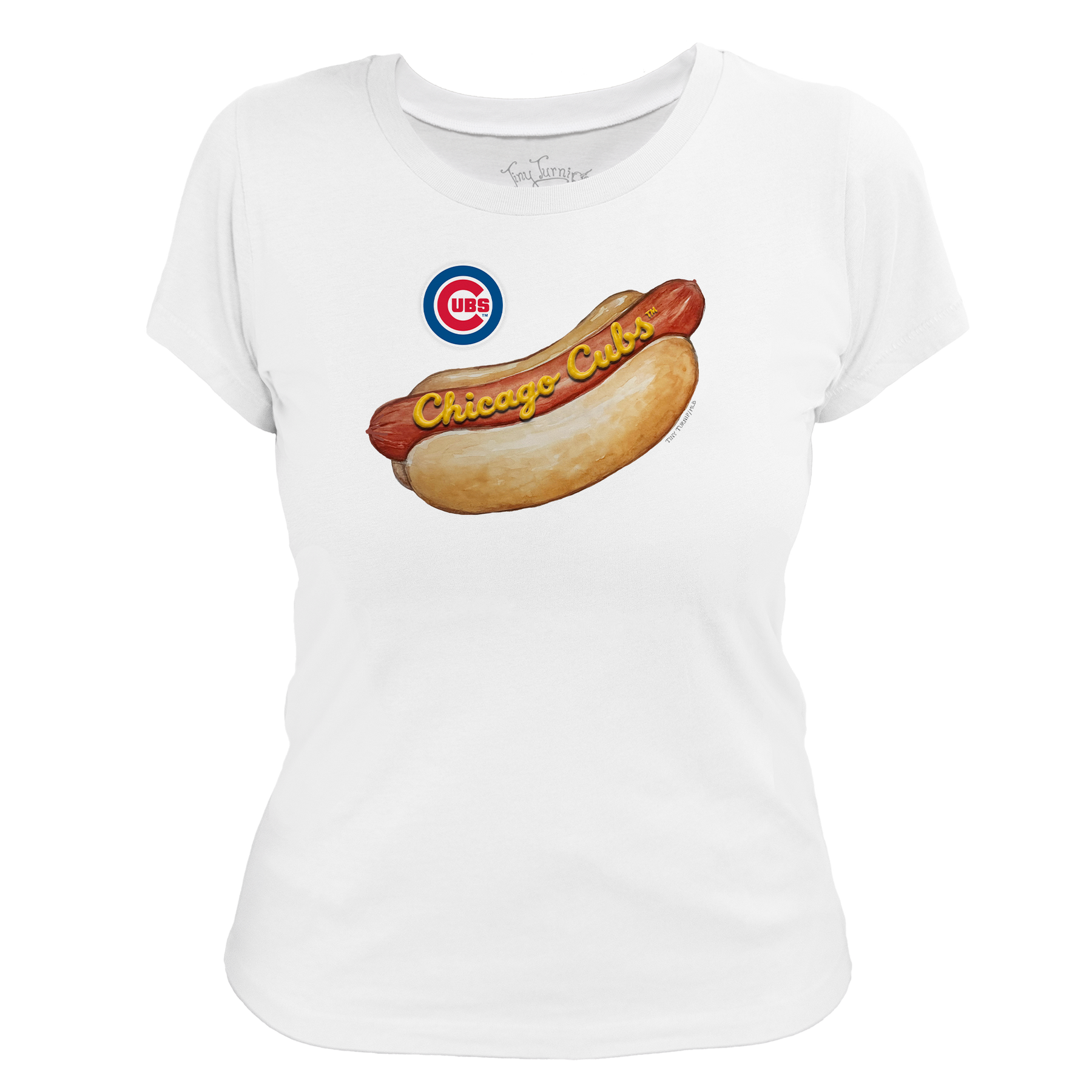 Chicago Cubs Hot Dog Women's Tee Shirt