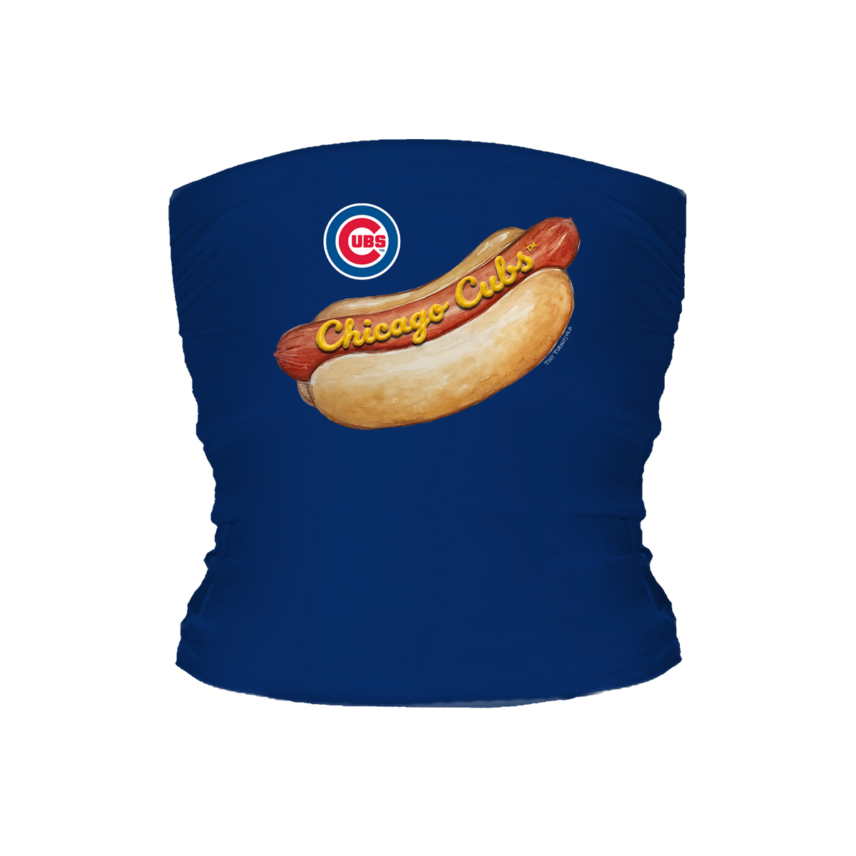 Chicago Cubs Hot Dog Tube Top