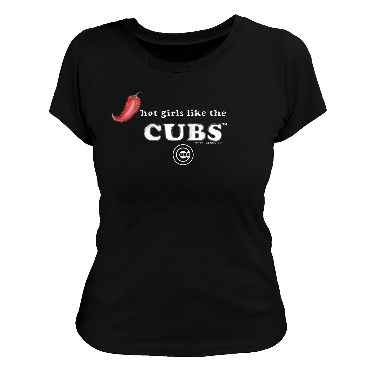 Chicago Cubs Hot Girls Women's Tee Shirt