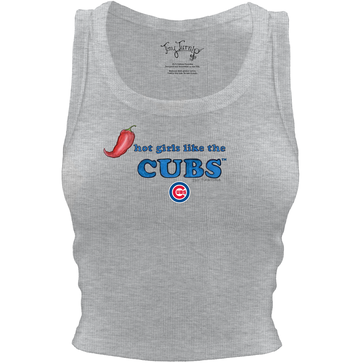 Chicago Cubs Hot Girls Crop Tank