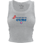 Chicago Cubs Hot Girls Crop Tank
