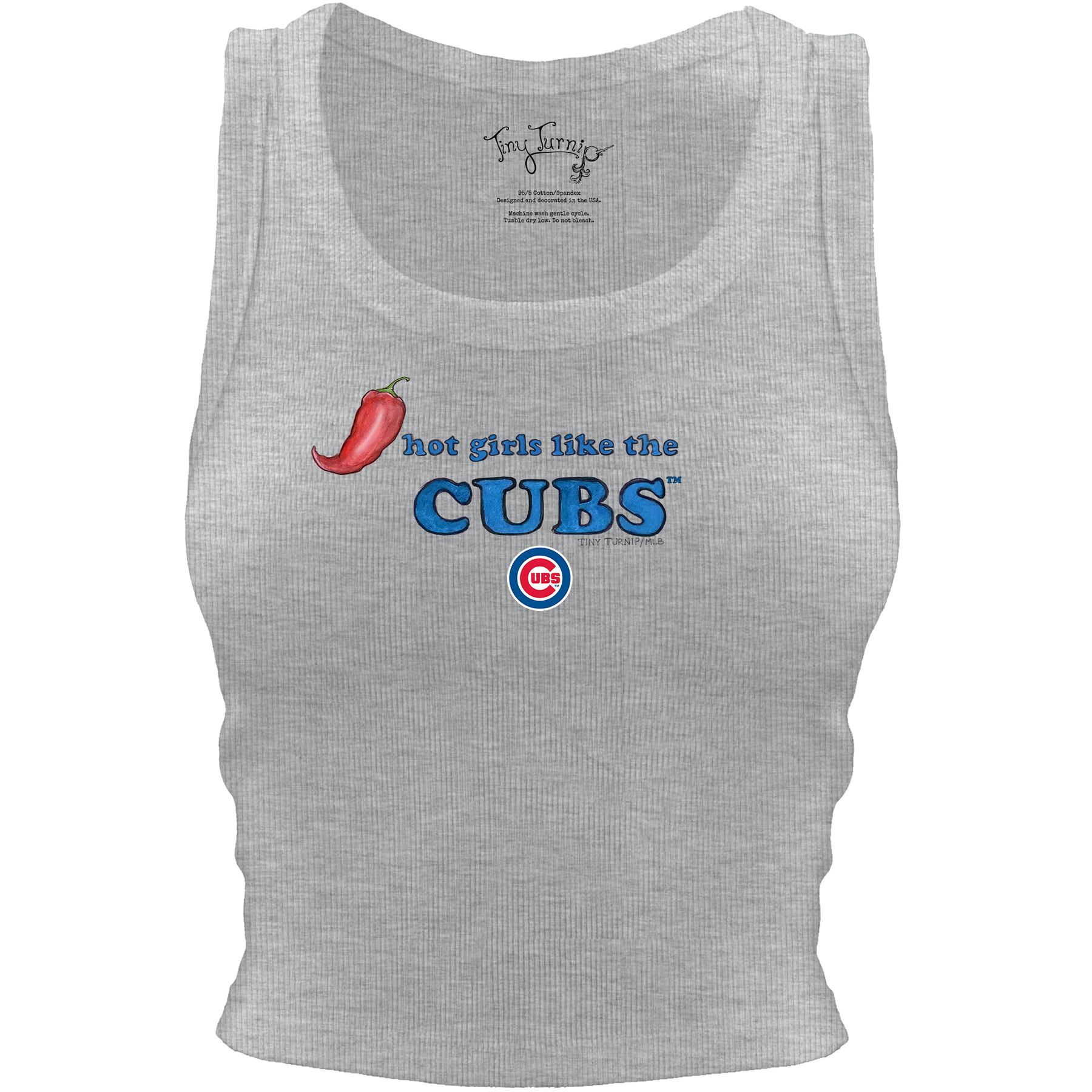 Chicago Cubs Hot Girls Crop Tank