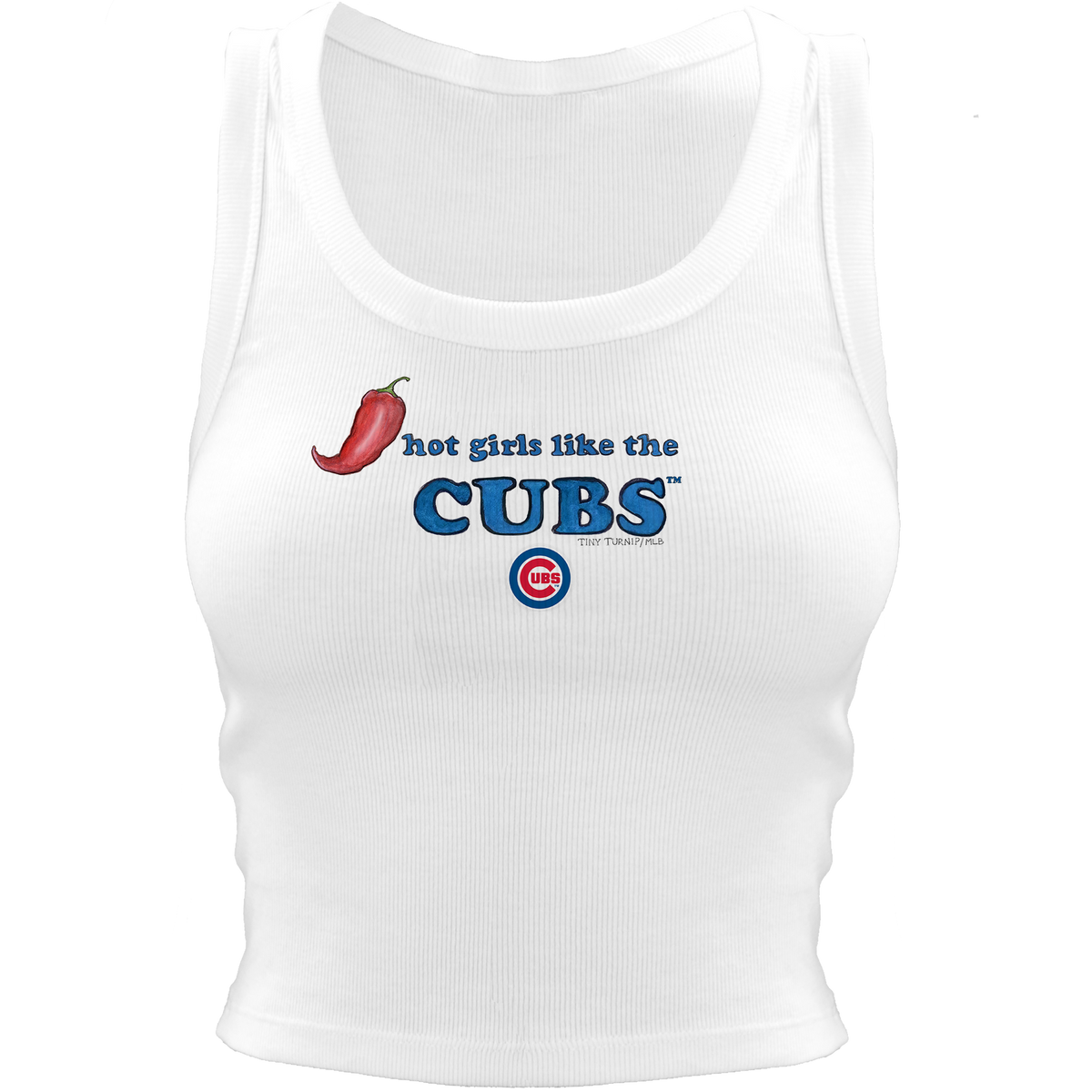 Chicago Cubs Hot Girls Crop Tank