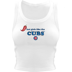 Chicago Cubs Hot Girls Crop Tank