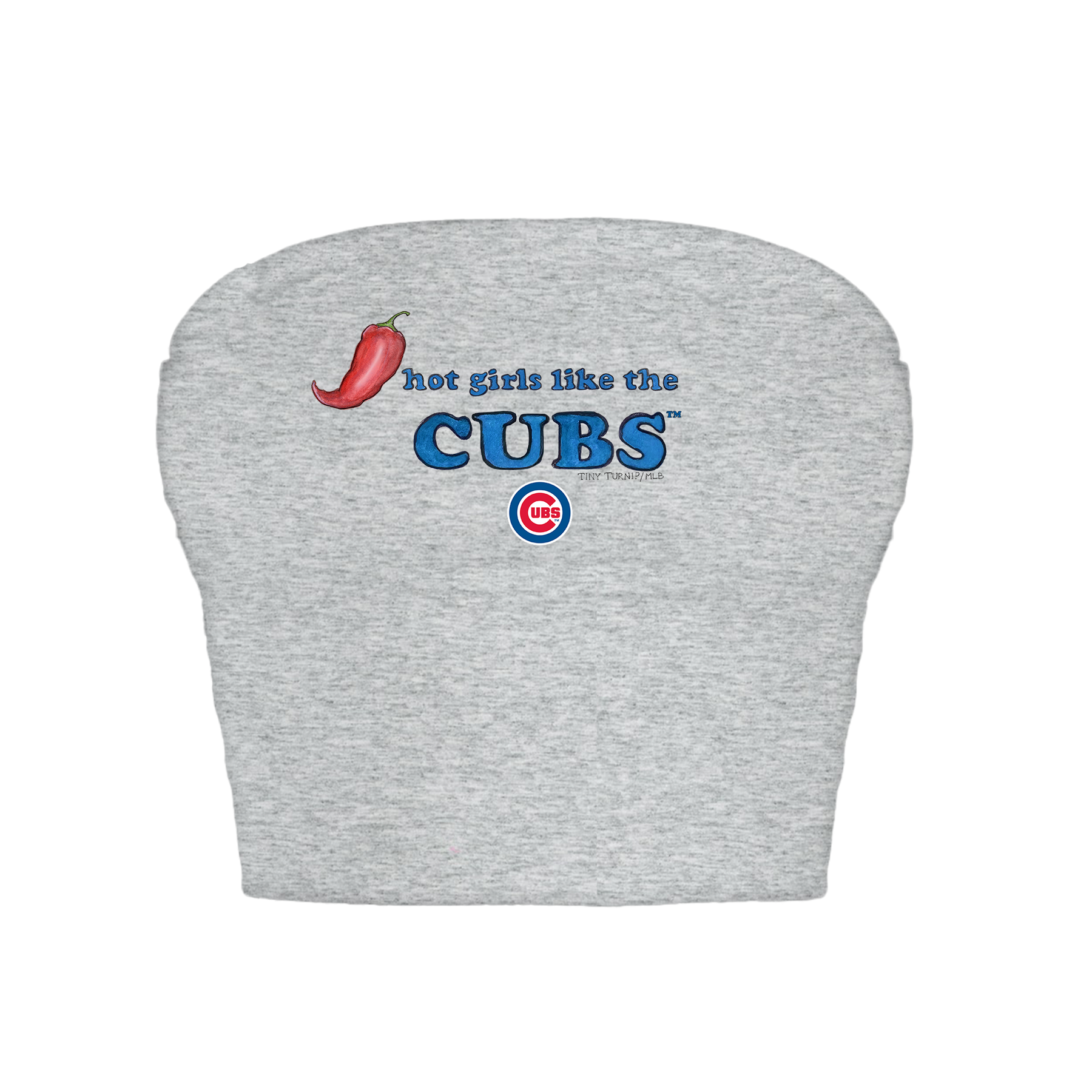 Chicago Cubs Hot Girls Crop Tube Top