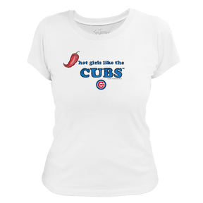Chicago Cubs Hot Girls Women's Tee Shirt